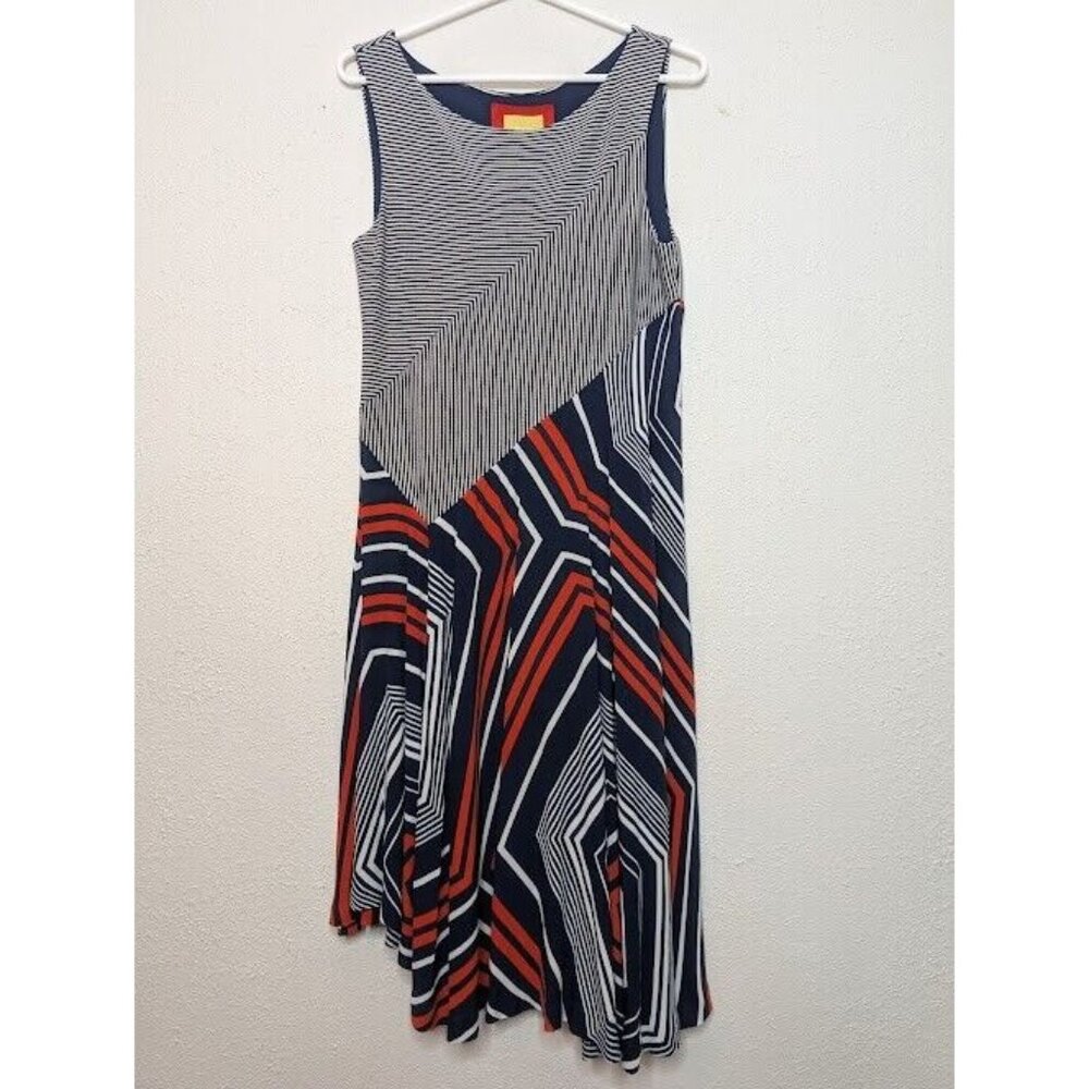 Anthropologie Maeve Geometric Print Womens Size Small Sleeveless Art to Wear